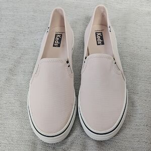 Keds Light Pink Canvas Slip-Ons